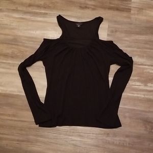 Moda XL cold shoulder blouse